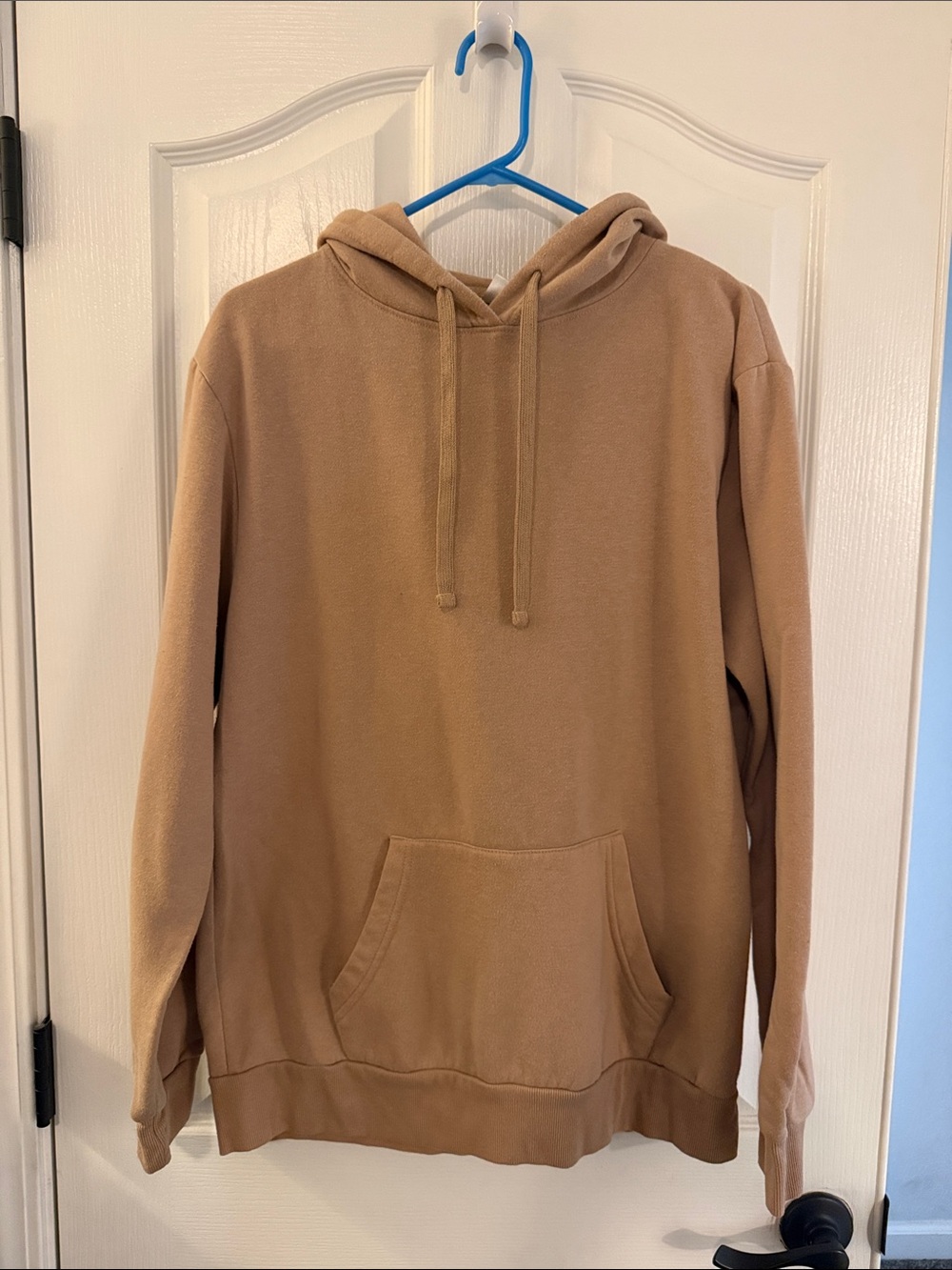 Men's tan hoodie
